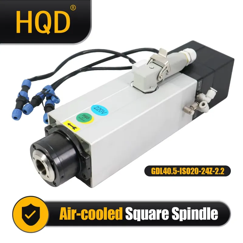 Polonya, HQD GDL40.5-ISO20-24Z - Cnc Spindle Motor incelemesi ve fiyatı